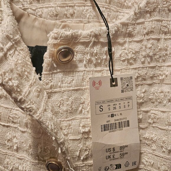 White Summer Jacket - Picture 2 of 3